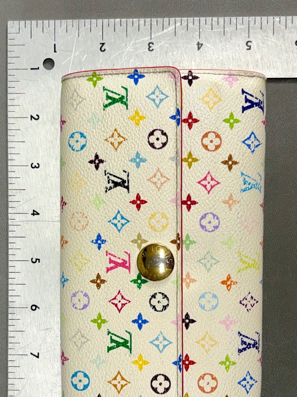 Louis Vuitton Murakami Sarah Wallet Multicolor Monogram Canvas - Picture 13 of 13